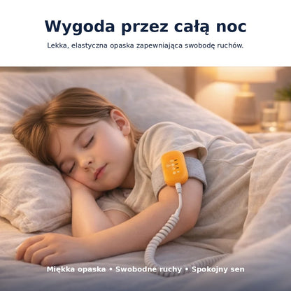 Wygoda przez całą noc – dziecko śpi z Suchusiem na ramieniu